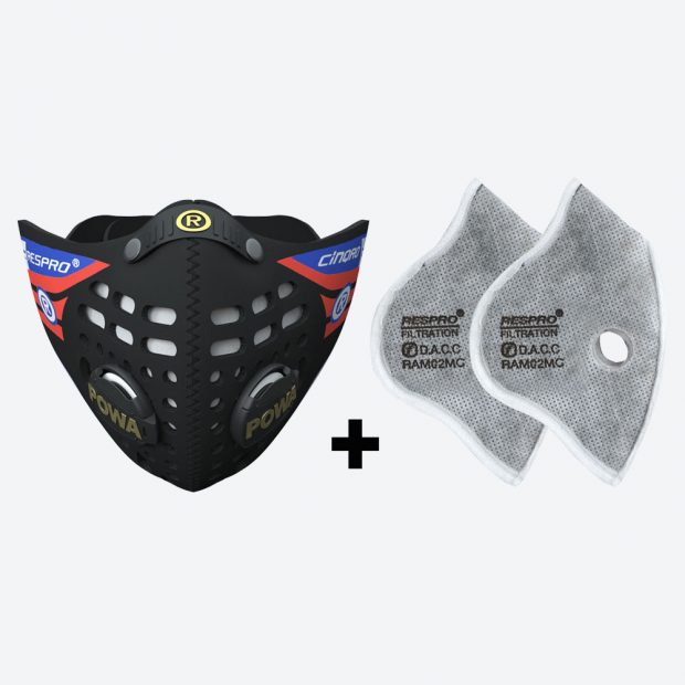 Cinqro™ Mask with Urban Filter Twin Pack