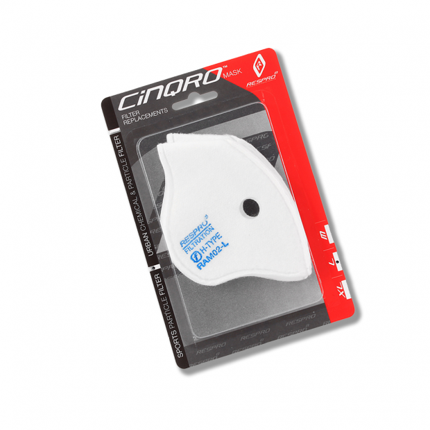 Cinqro Sports Filter - Twin Pack - Packaging